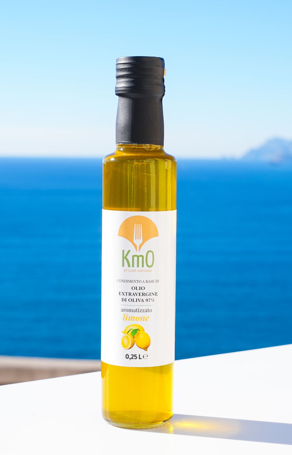 Olio aromatizzato al limone